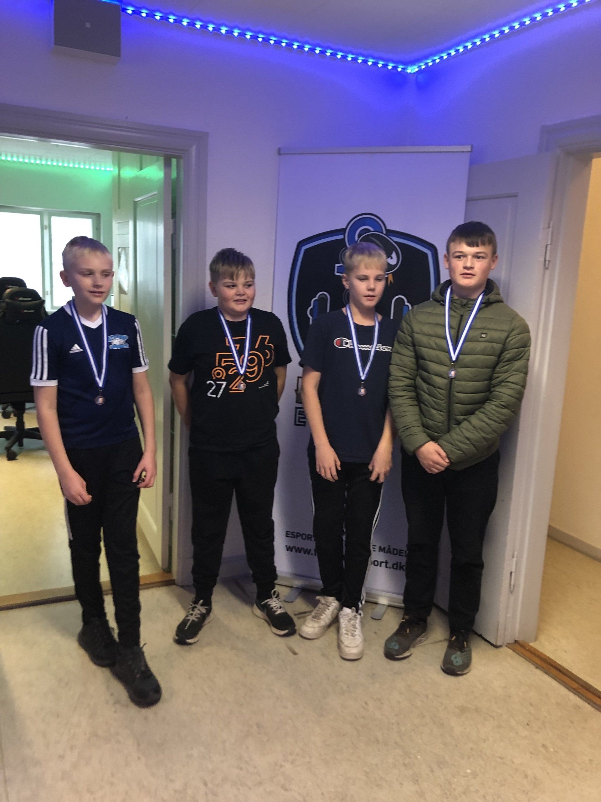 Vi havde to hold med fra Otterup eSport og kom hjem med en 3. plads og bronzemedaljer.