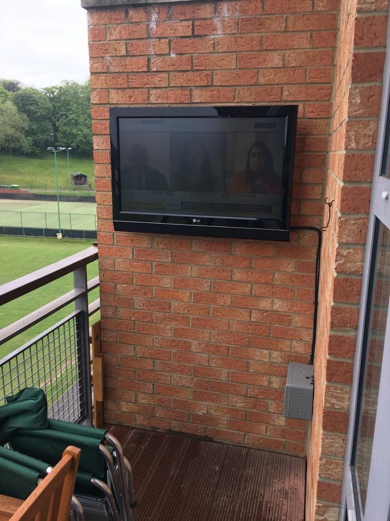 Outdoor TV Wall Hanging in Sunderland