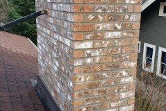 Tiled Roof with Brick Chimney | Seattle, WA | Excel Chimney & Fireplace Repair and Services