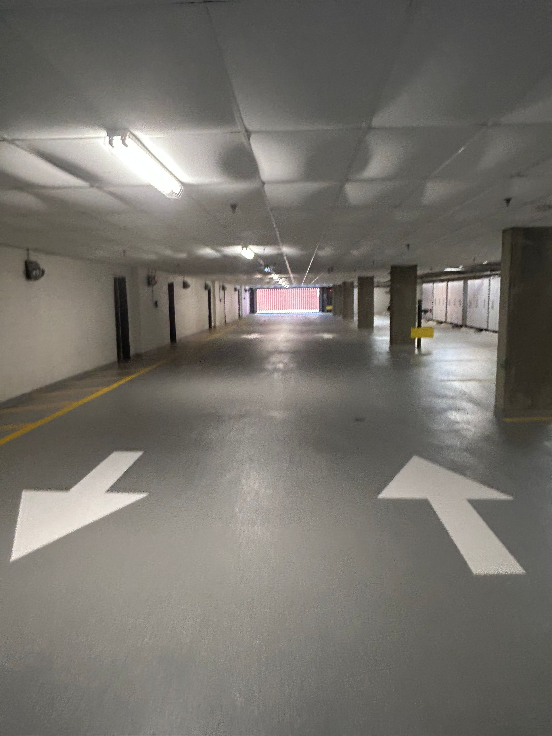 Alexandria Garage pavement