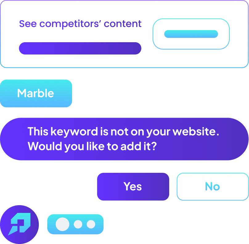 A screenshot of a website that says this keyword is not on your website . would you like to add it ?