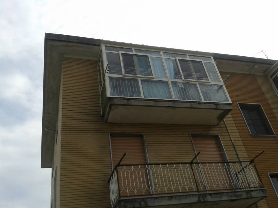 veranda in un balcone