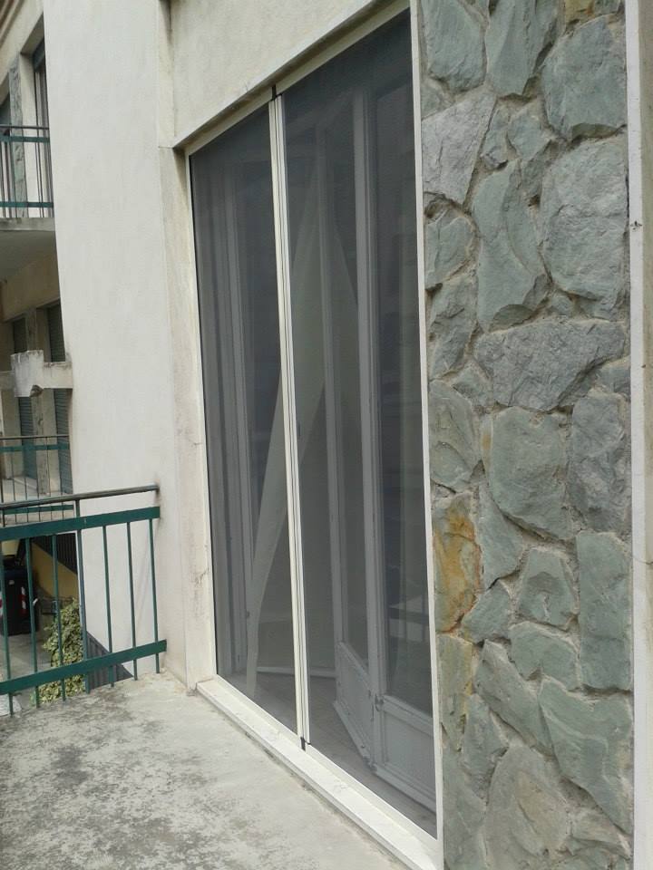 porta finestra in PVC scorrevole