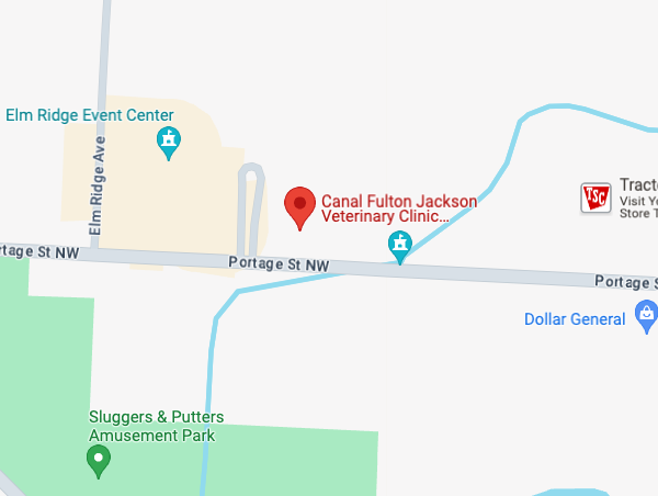 canal fulton vet map