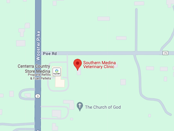 southern medina vet map