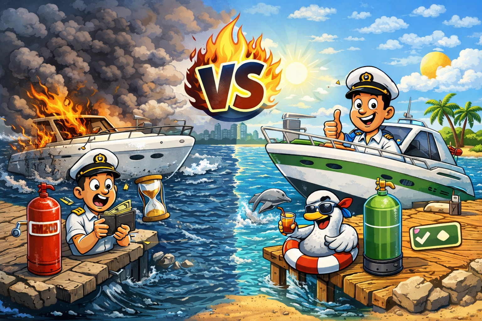 FM200 vs. Novec 1230 welk blusgas is toekomstbestendig