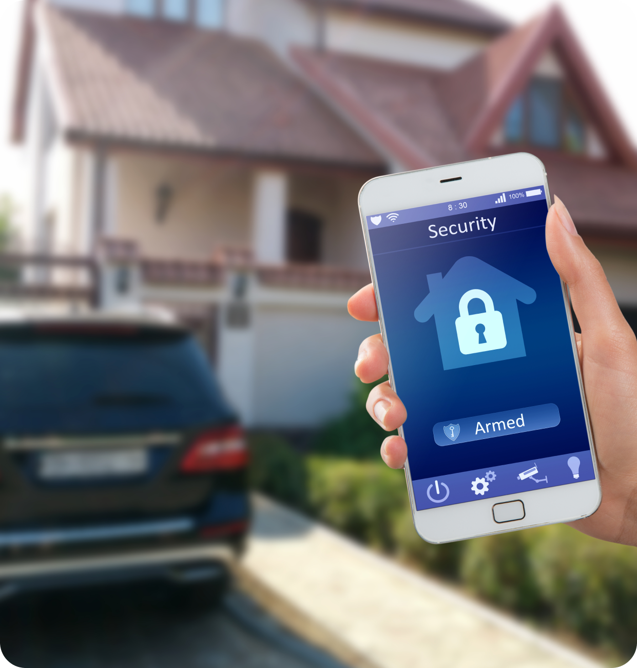 Multi-Layer Home Monitoring Systems - PasWord Protection