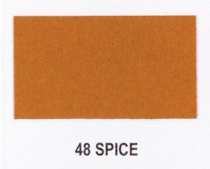 A piece of paper that says 48 spice on it