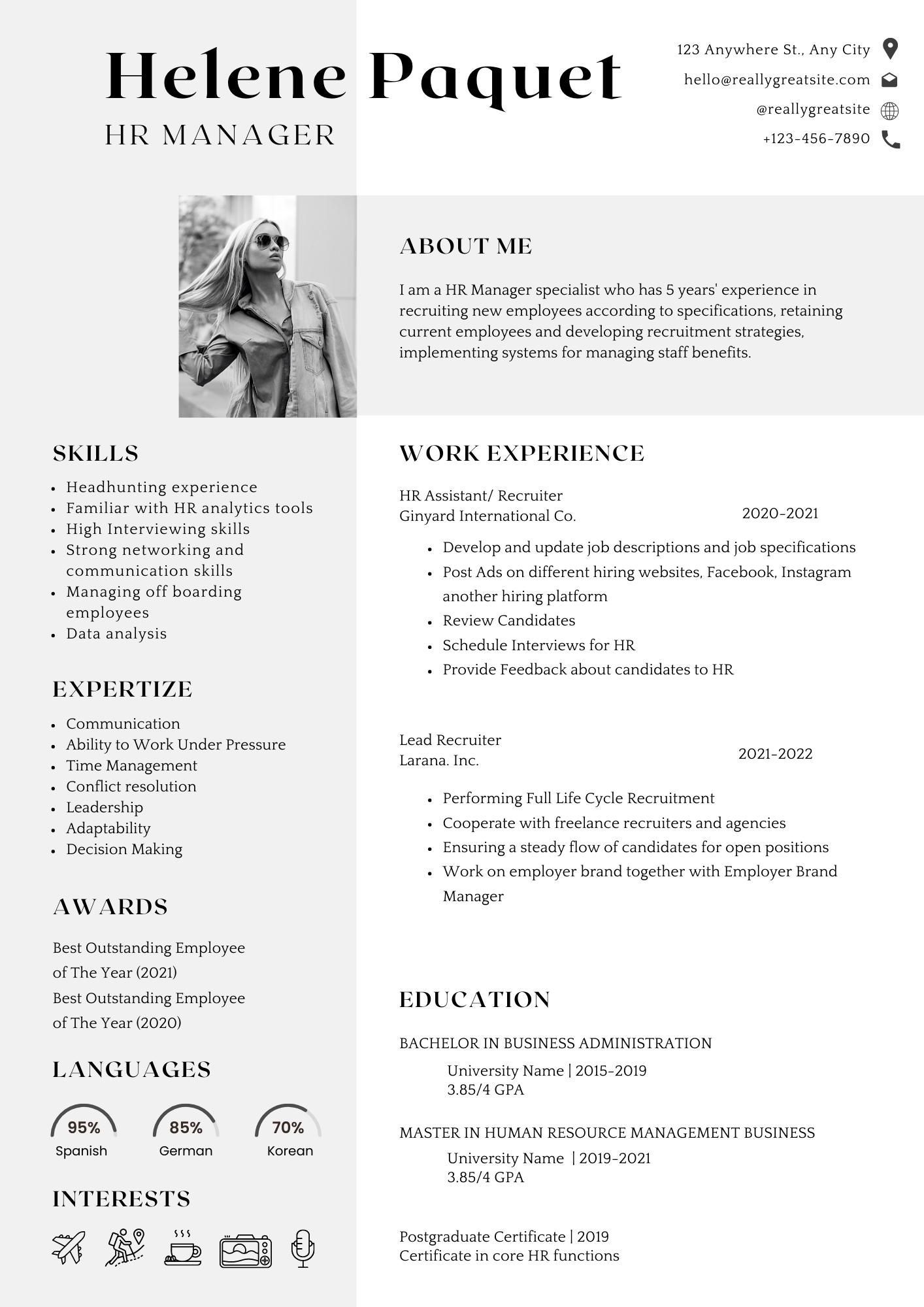 BoldMove Resume