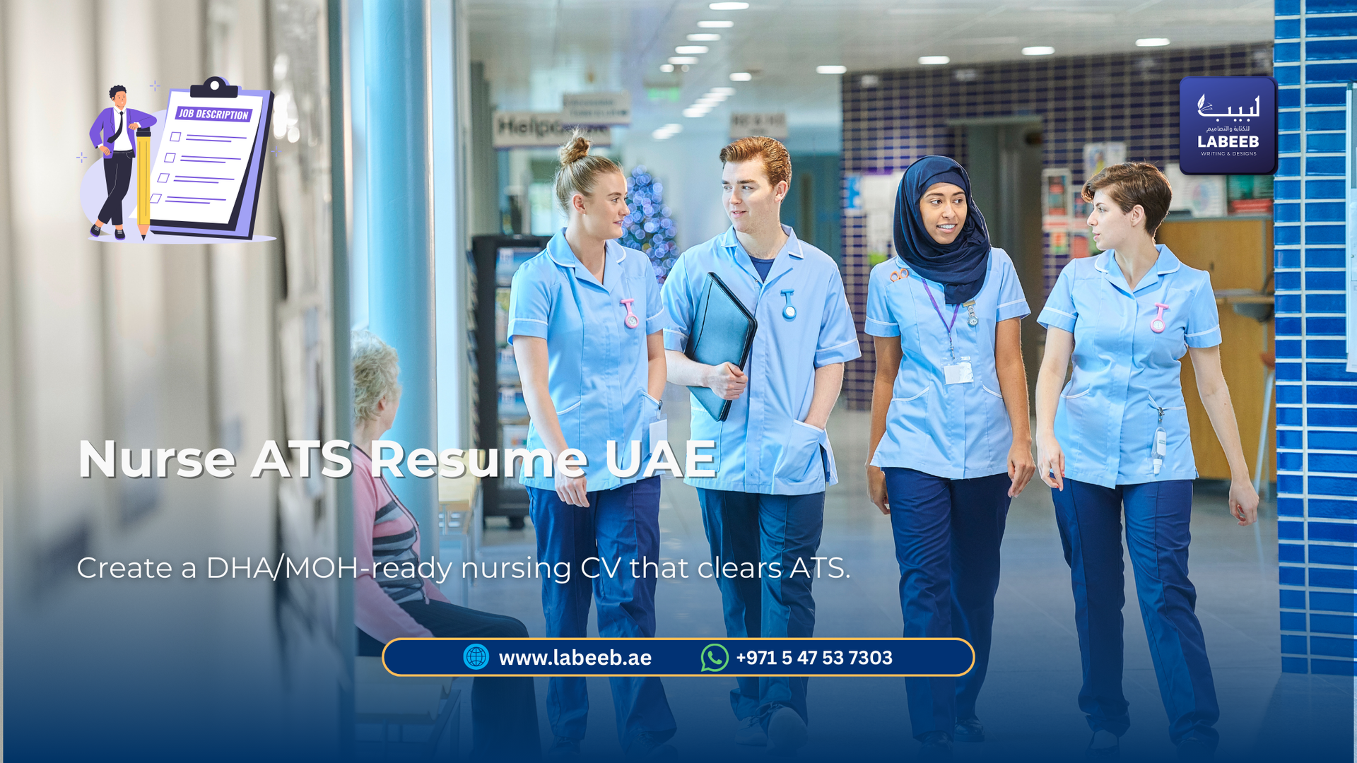 ATS-Friendly Nurse Resumes for DHA & MOH Jobs in UAE