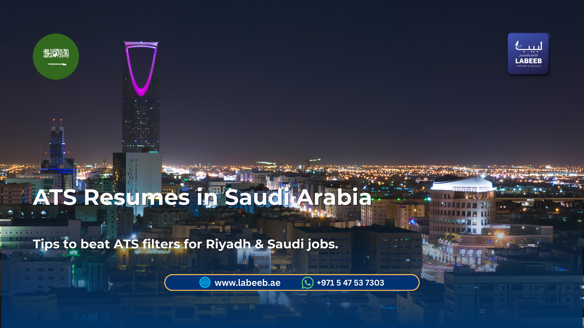 ATS Resume Writing for Saudi Arabia Professionals