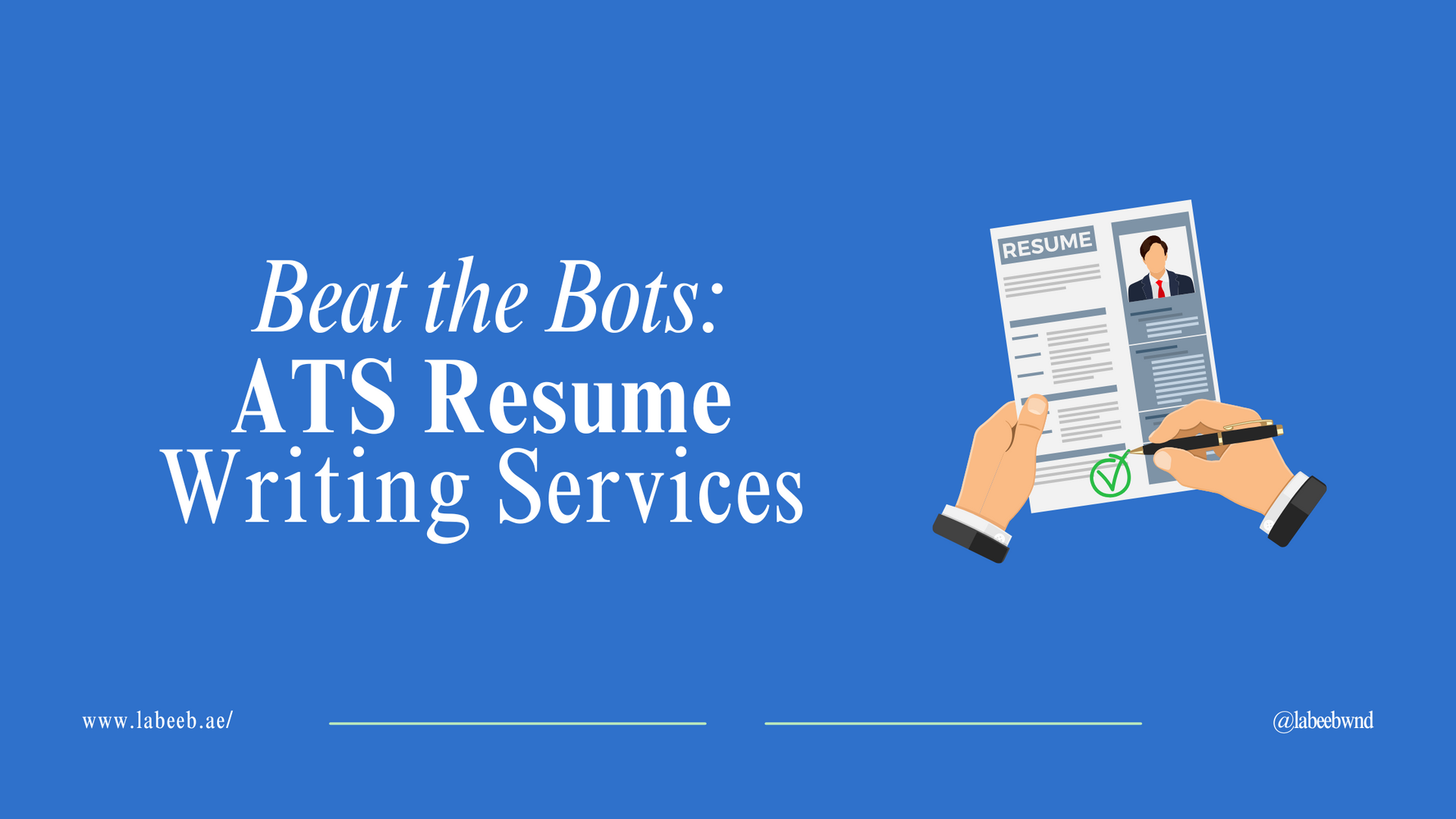 ATS Resume Writing Services in Dubai