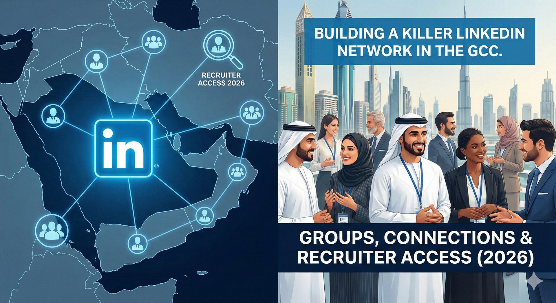 Building a Killer LinkedIn Network in the GCC: Groups, Connections & Recruiter Access (2026)