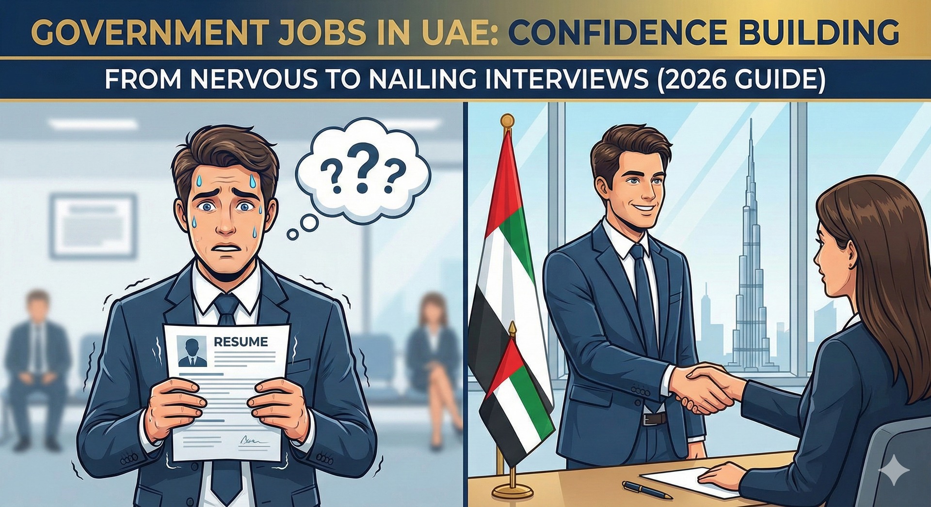 Government Jobs in UAE: Confidence Building From Nervous to Nailing Interviews (2026 Guide)