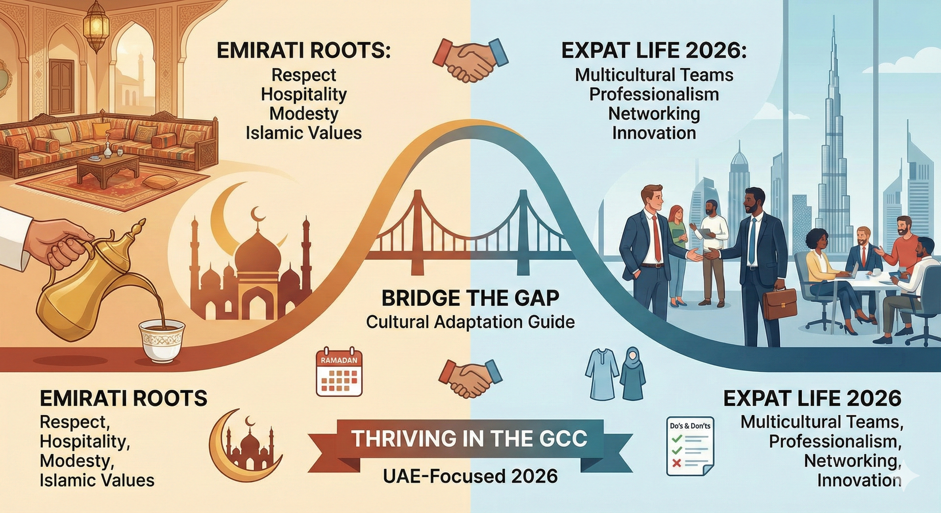 Cultural Adaptation: Thriving as an Expat in the GCC (UAE-Focused 2026 Guide)