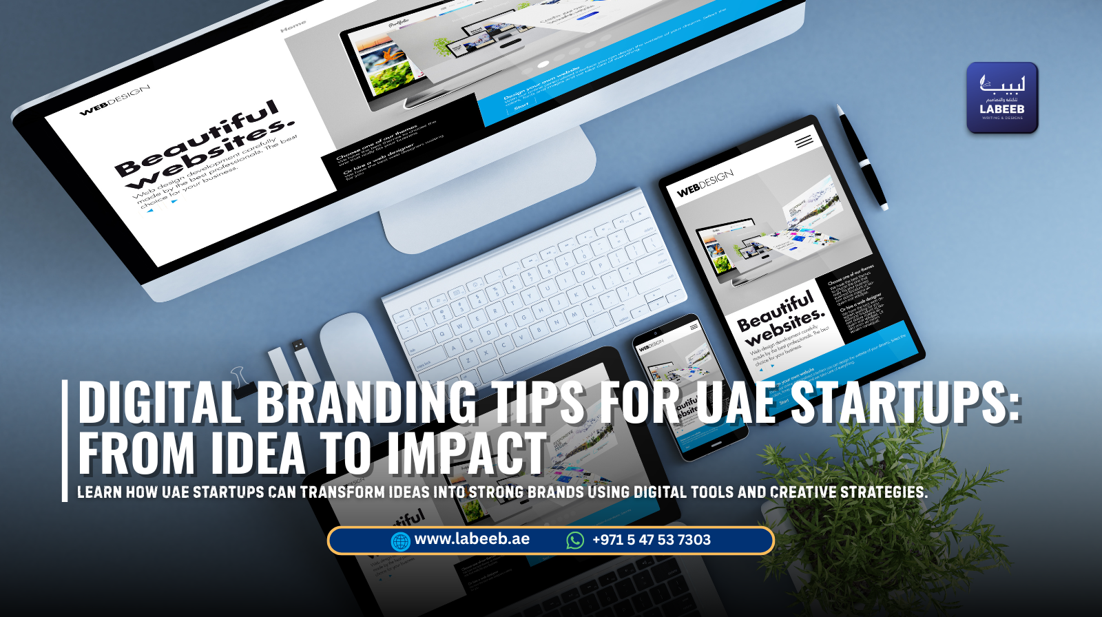 UAE startup team building digital brand strategy