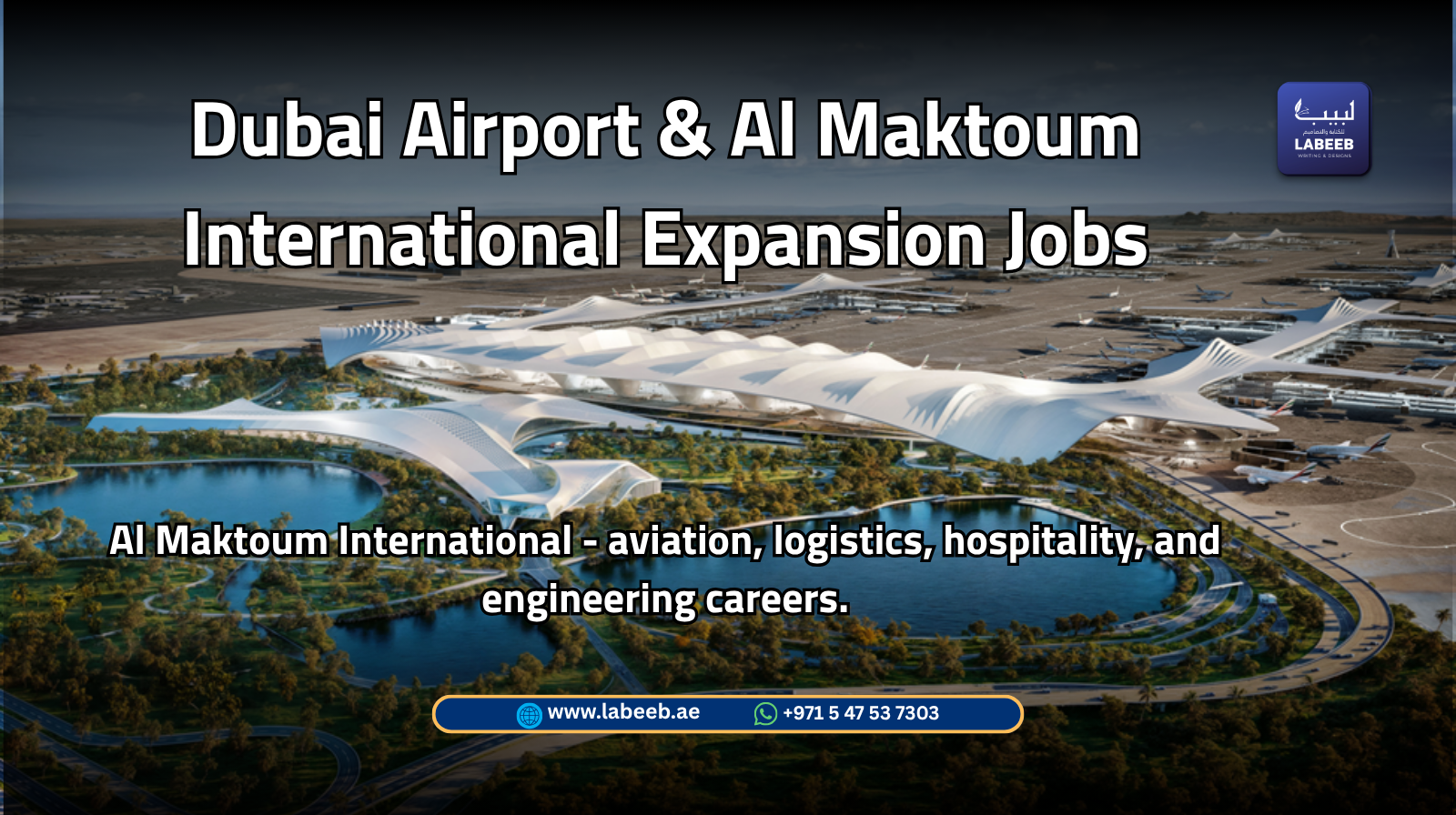 Explore thousands of new jobs at Dubai Airport and Al Maktoum International. Learn about upcoming av