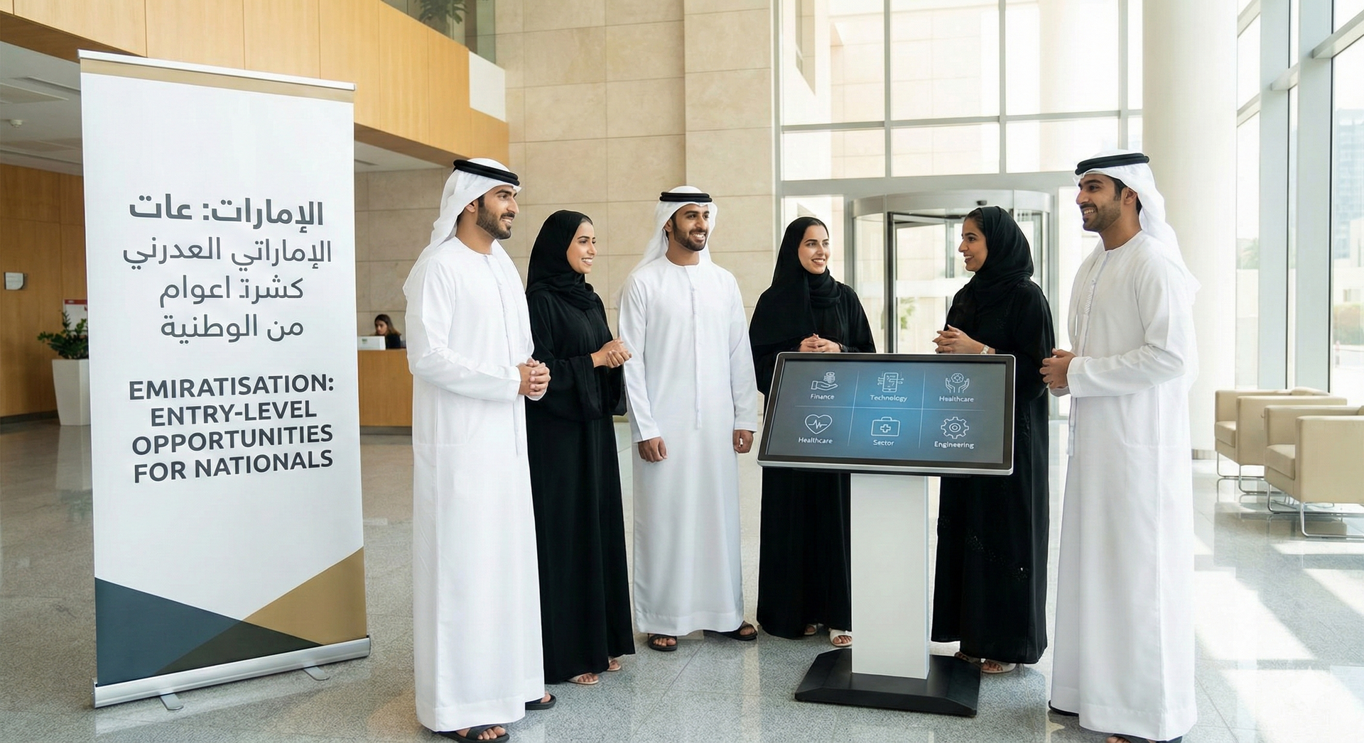 Emiratisation for Nationals: Entry-Level Opportunities