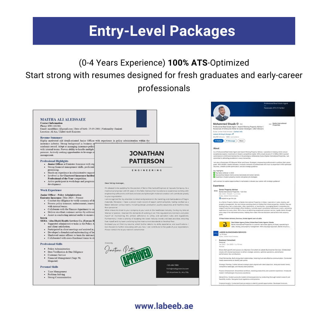 Entry-Level ATS Package
