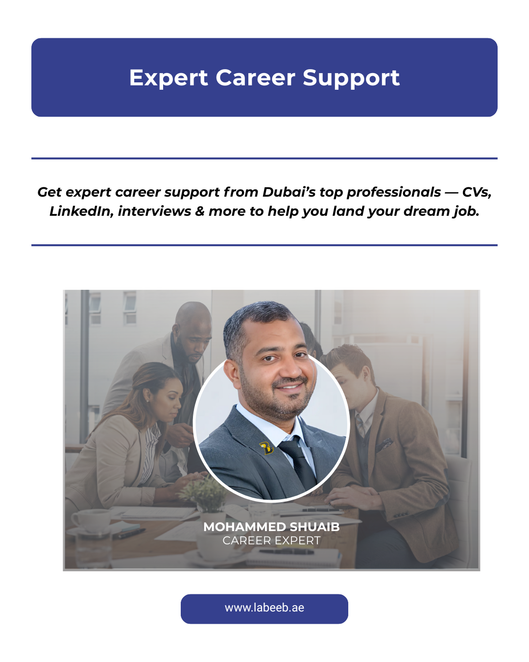 Expert Career Support