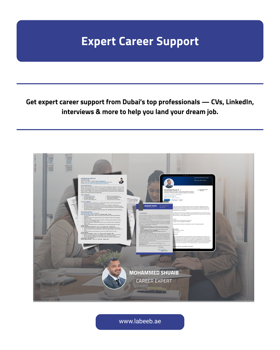 Expert Career Support