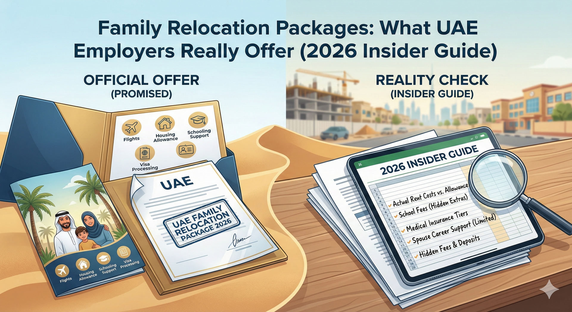 Family Relocation Packages: What UAE Employers Really Offer (2026 Insider Guide)