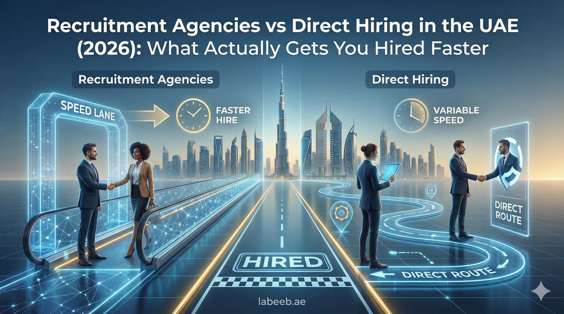 Recruitment Agencies vs Direct Hiring in the UAE (2026): What Actually Gets You Hired Faster