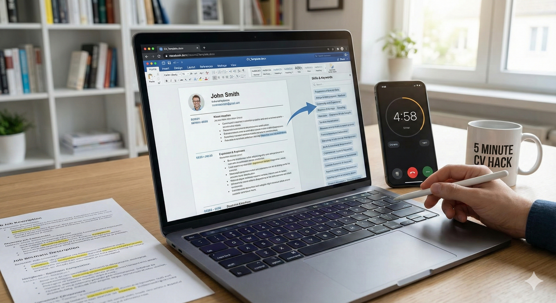 How to Tailor Your CV for Every Job in Under 5 Minutes
