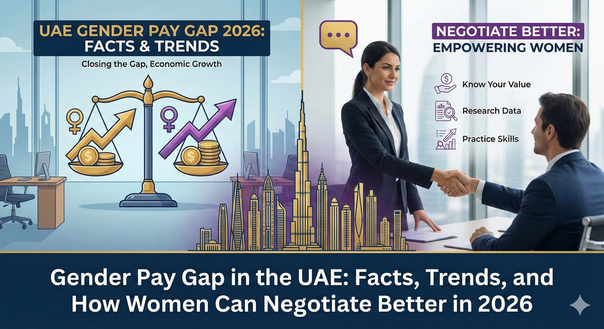 Gender Pay Gap in the UAE: Facts, Trends, and How Women Can Negotiate Better in 2026