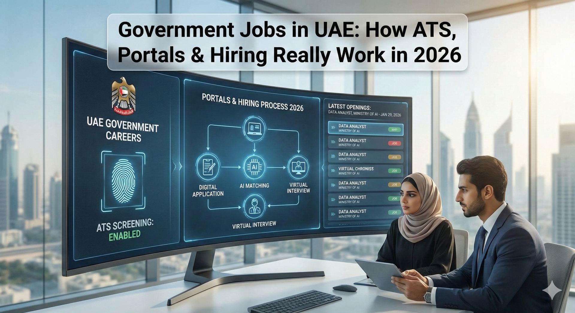 Government Jobs in UAE: How ATS, Portals & Hiring Really Work in 2026