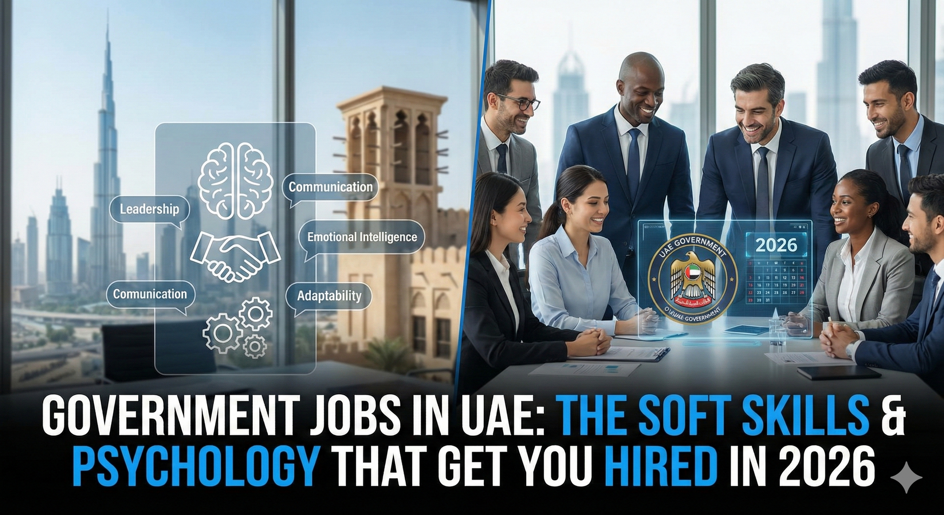 Government Jobs in UAE: The Soft Skills & Psychology That Get You Hired in 2026