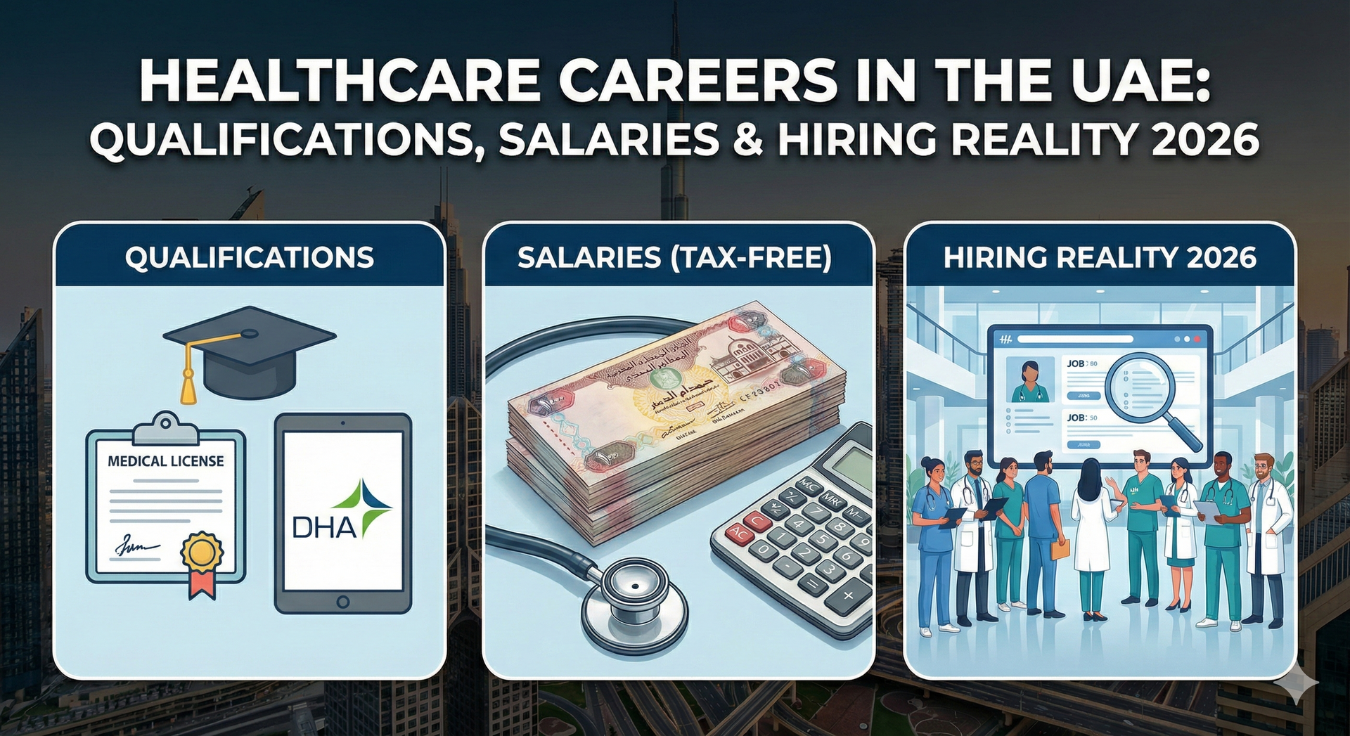 Healthcare Careers in the UAE: Qualifications, Salaries & Hiring Reality 2026