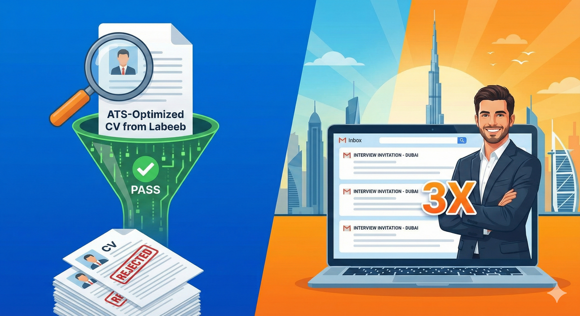 How an ATS-Optimized CV from Labeeb Can 3x Your Interview Chances in Dubai's Competitive Market
