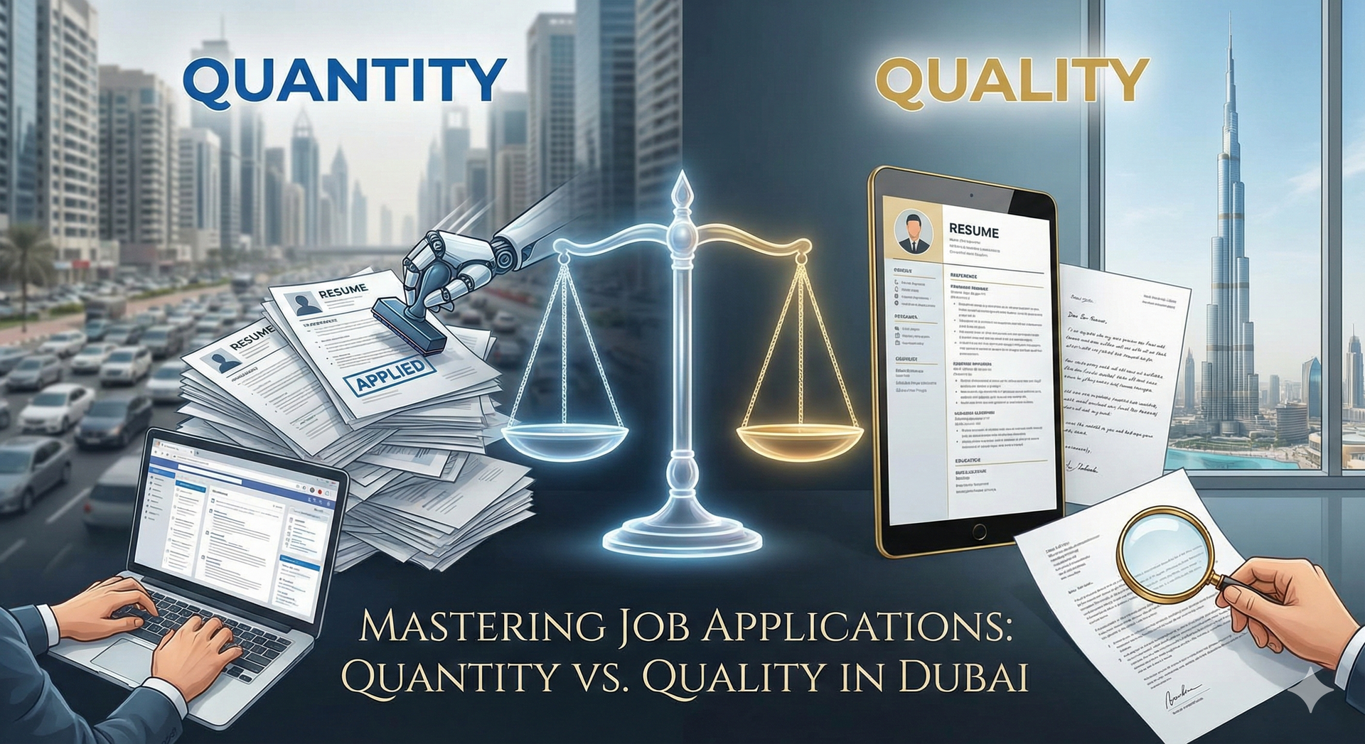 Mastering Job Applications: Quantity vs. Quality in Dubai