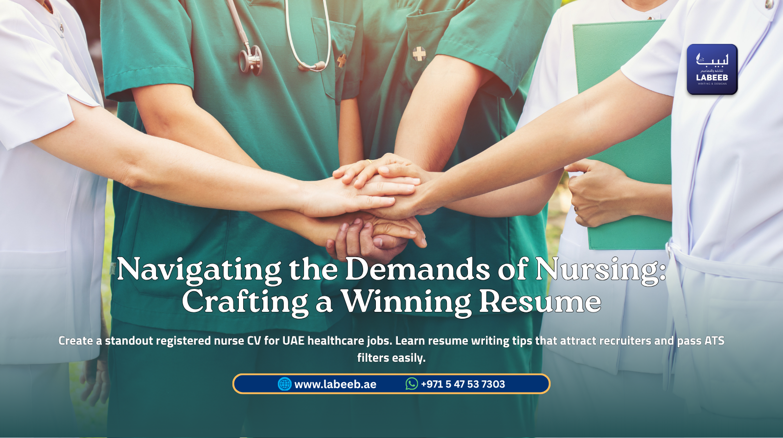 Registered Nurse CV writing tips in Dubai hospitals and clinics
