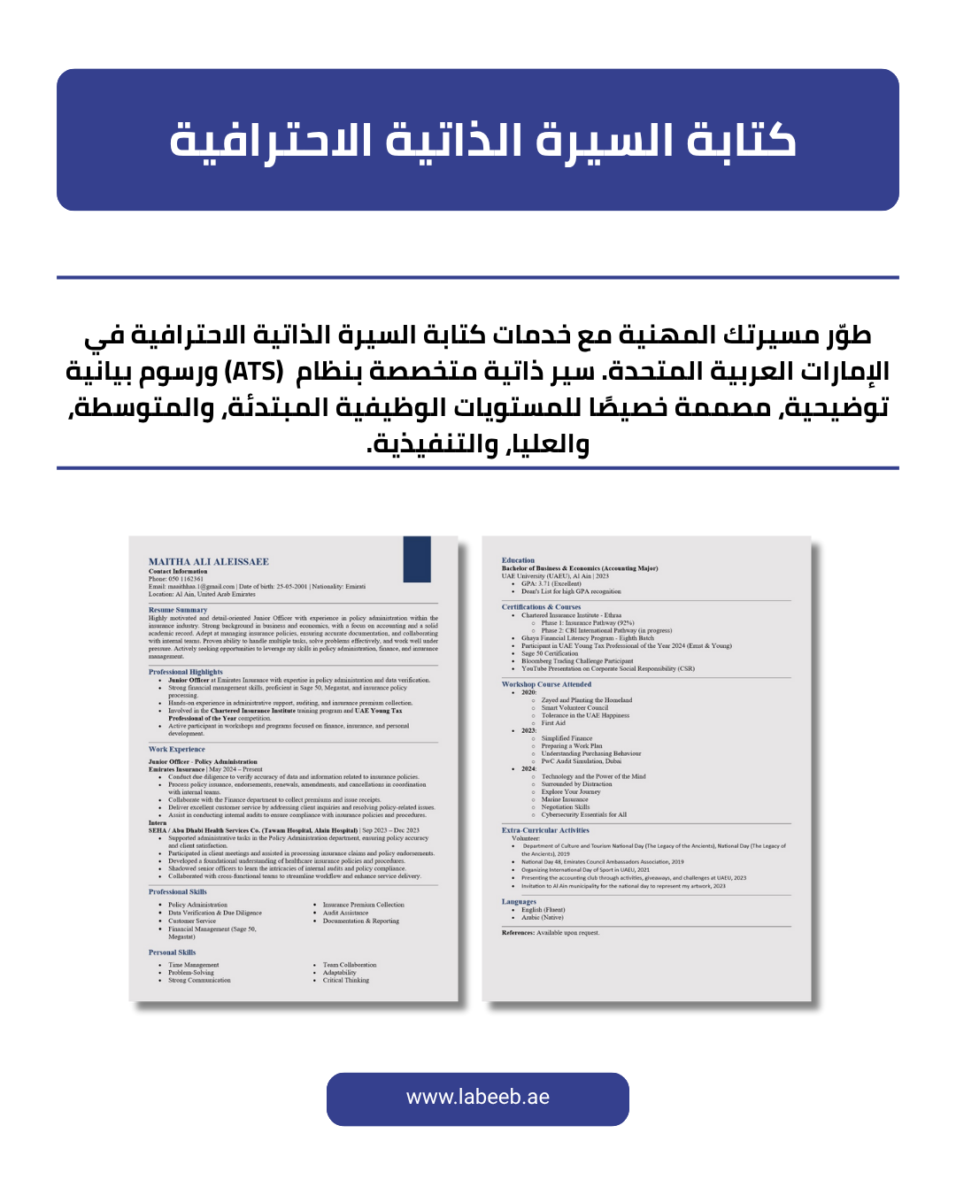 Professional Resume Writing