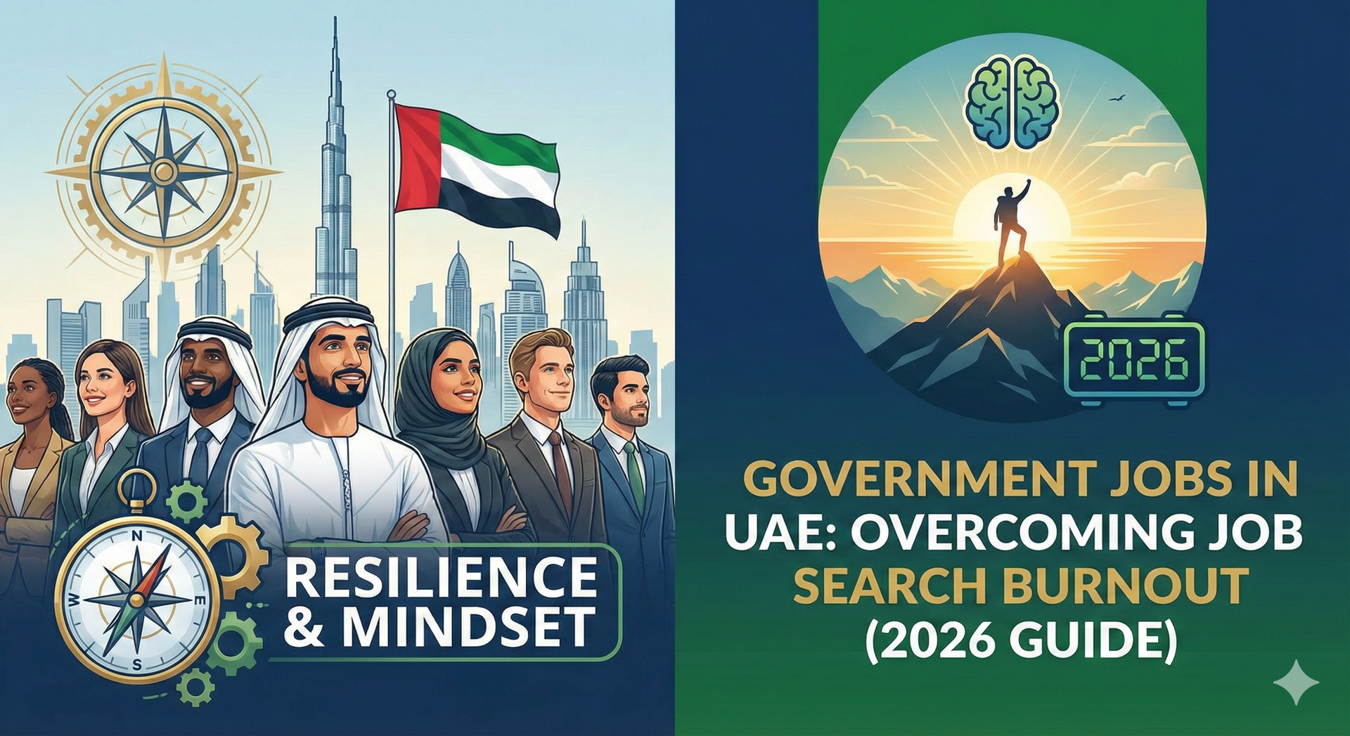 Government Jobs in UAE: Resilience & Mindset to Overcome Job Search Burnout (2026 Guide)