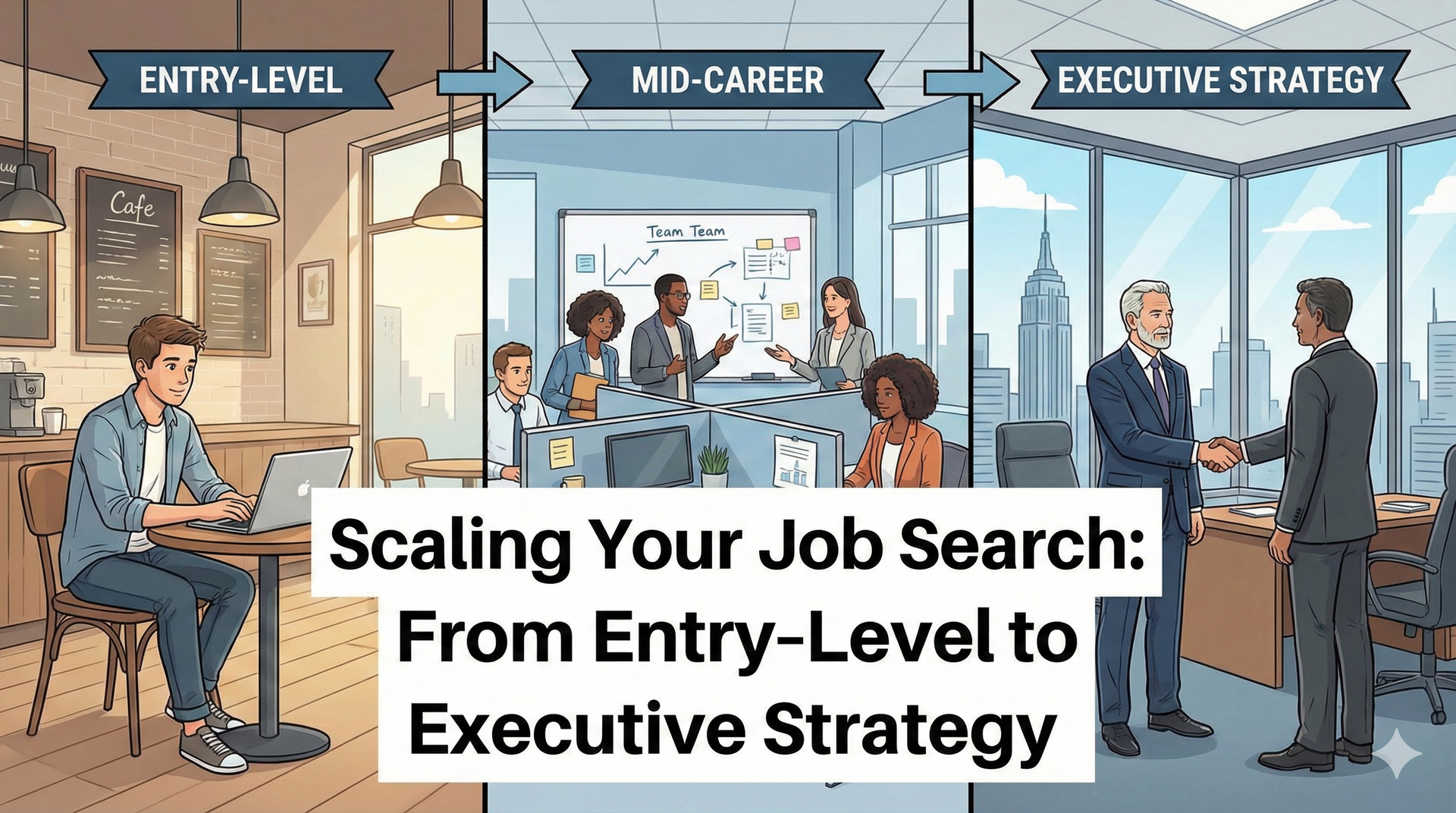Scaling Your Job Search: From Entry-Level to Executive Strategy