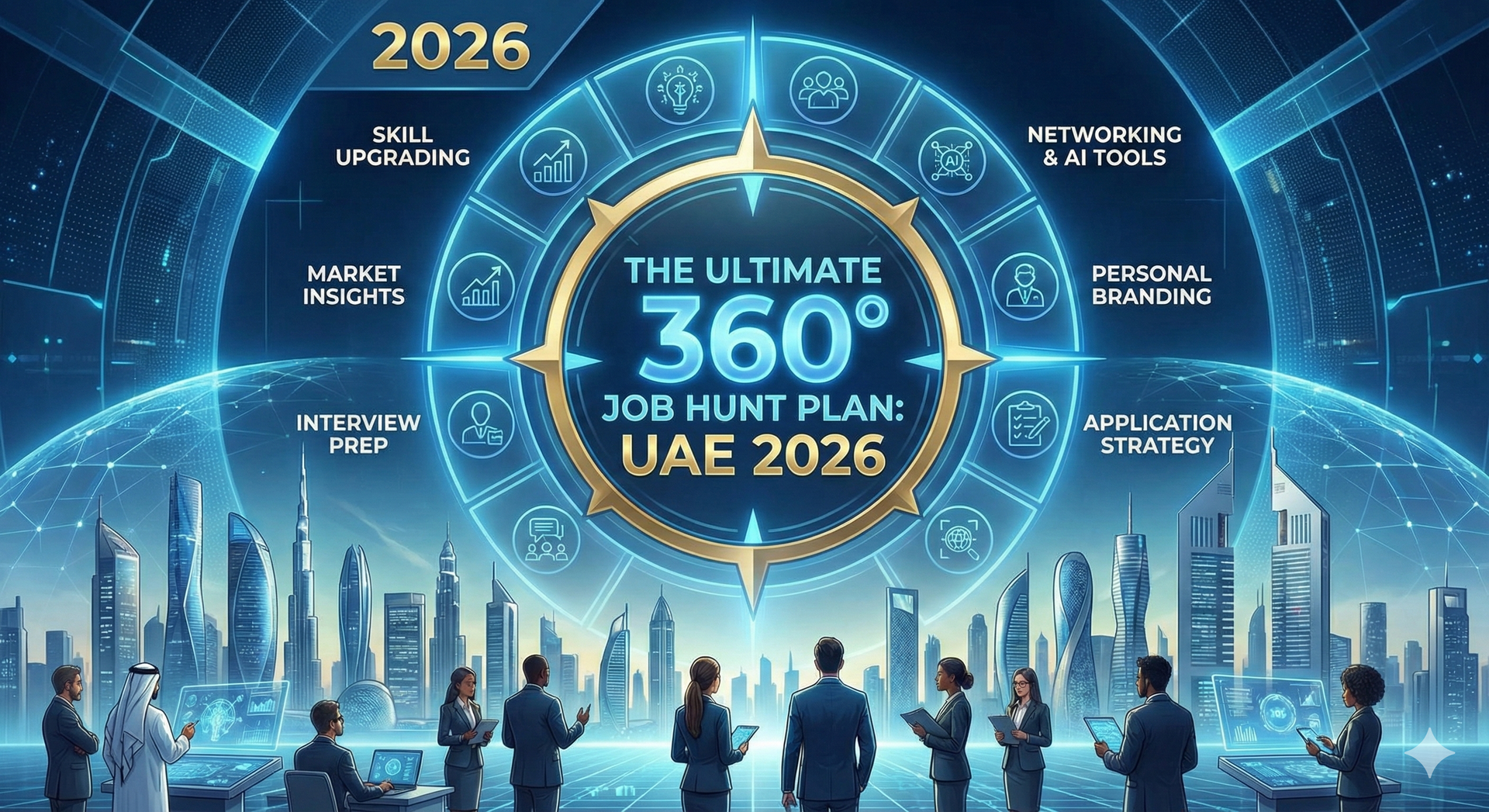 The Ultimate 360° Job Hunt Plan for UAE Professionals in 2026