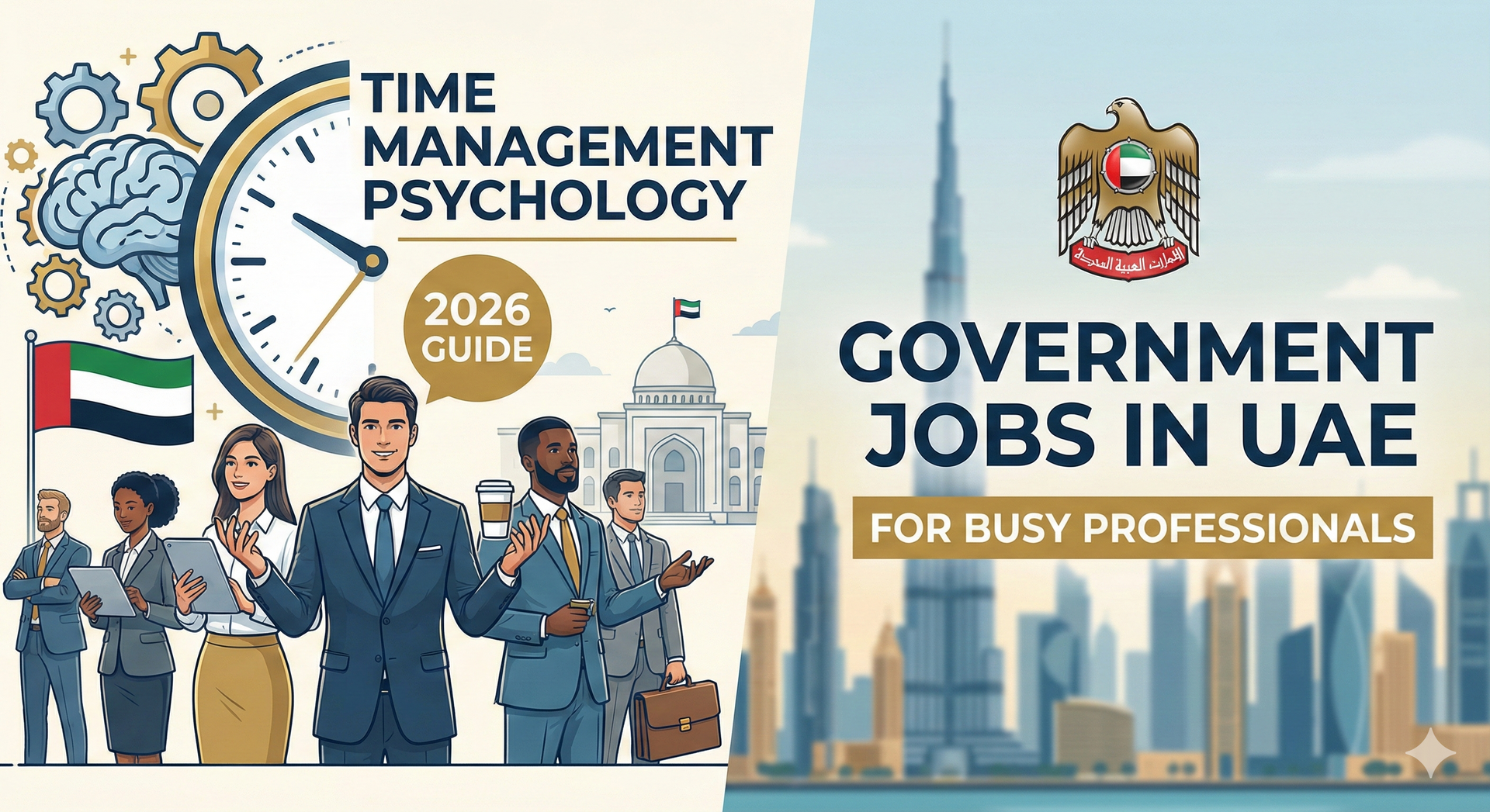 Government Jobs in UAE: Time Management Psychology for Busy Professionals (2026 Guide)