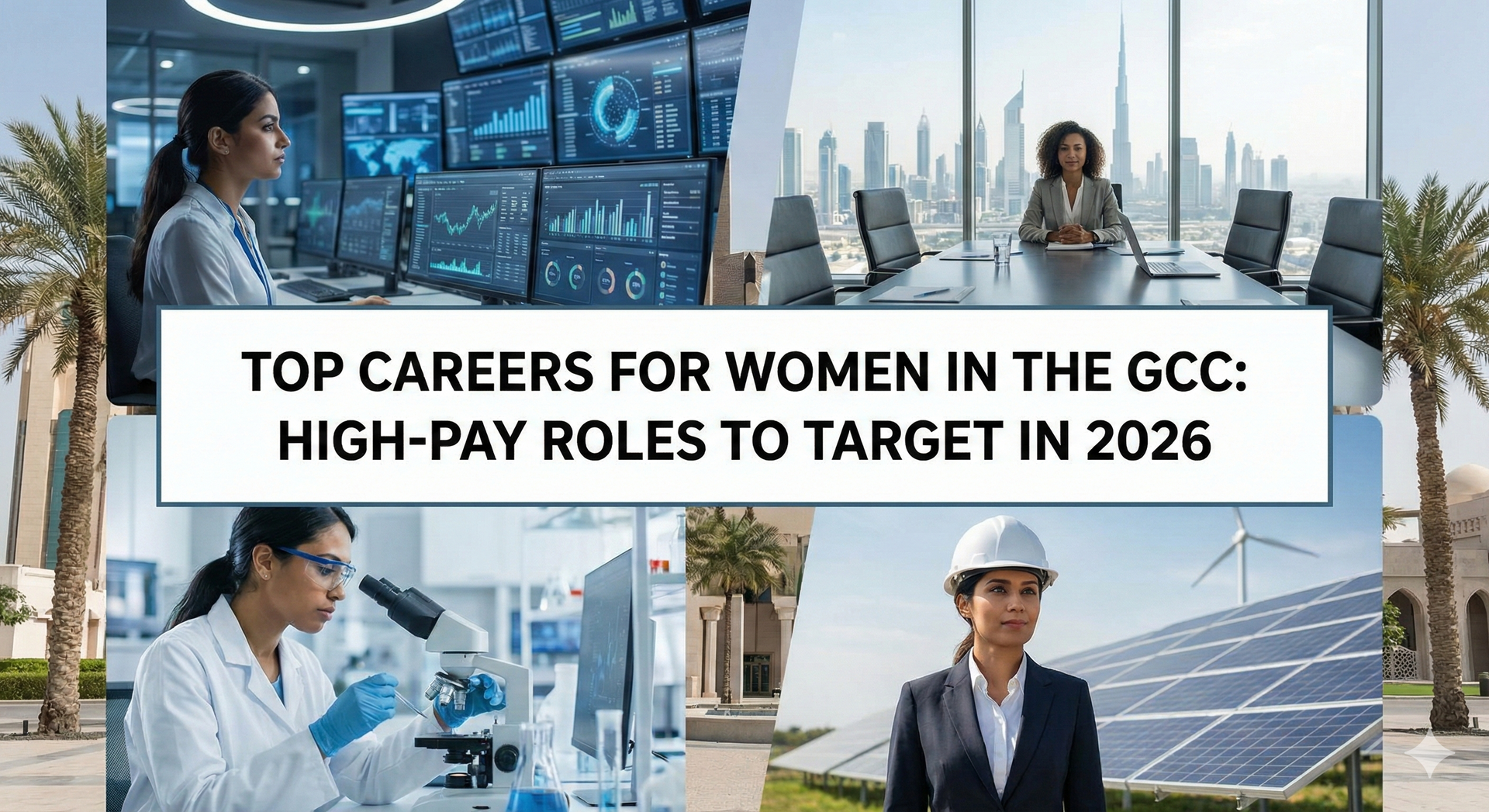 Top Careers for Women in the GCC: High-Pay Roles to Target in 2026