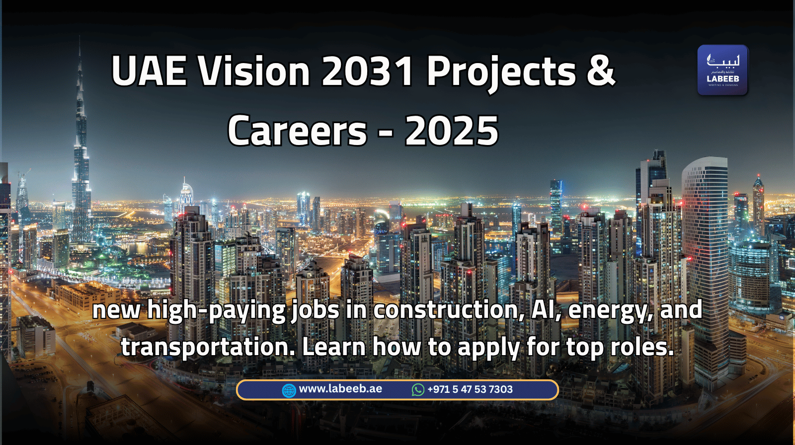 UAE Vision 2031 Careers | High-Salary Jobs in New Projects