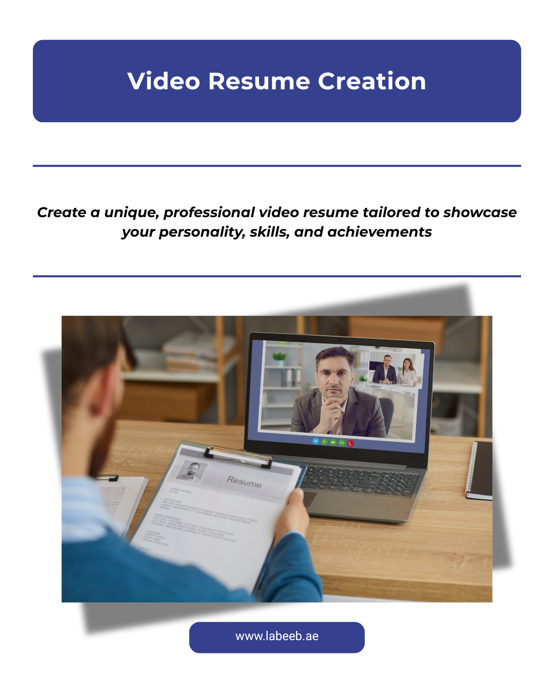 Video Resume Creation