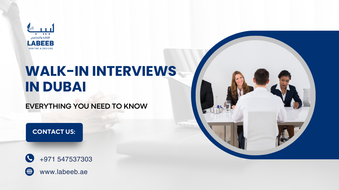 Walk-In Interviews in Dubai: Everything You Need to Know