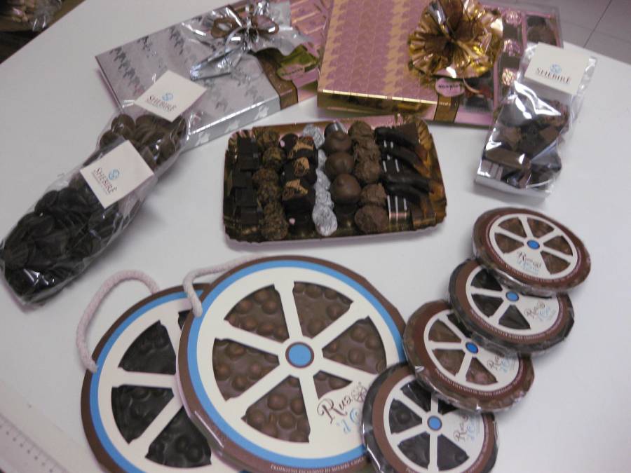 Cioccolato in diversi formati