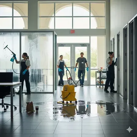 Commercial cleaning mistakes Lafayette LA office