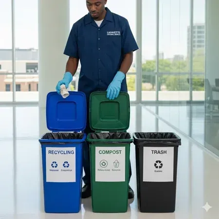 Lafayette janitorial services waste management importance