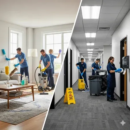 Lafayette janitorial vs general cleaning services
