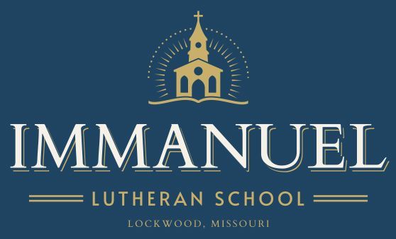 The logo for immanuel lutheran school in lockwood missouri