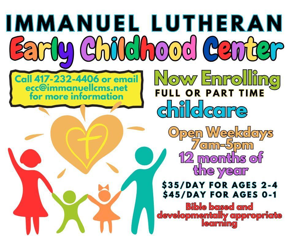 Early Childhood Center Now Enrolling